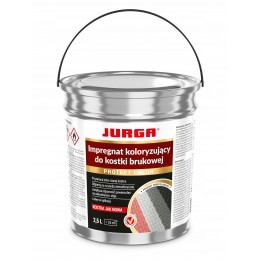 Pilkas impregnantas grindinio trinkelėms ir betonui, PROTECT COLOR 2.5 L, JURGA