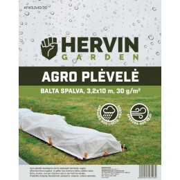 Agro plėvelė HERVIN GARDEN, 3,2x10m., 17g/m2, baltos sp.