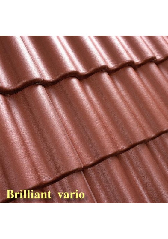 Vario Palema Brilliant dvibangė metallic betoninė čerpė