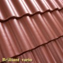 Vario Palema Brilliant dvibangė metallic betoninė čerpė