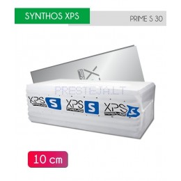 10 cm Ekstruzinis polistirenas Synthos XPS PRIME S 30 L 100-12, 100x600x1250 mm