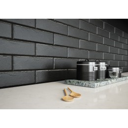 245*65*8 mm   FOGGIA NERO   klink. plytelė   Cerrad