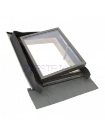 RoofLITE+ stogo liukas FE 85x85 cm su universalia tarpine, komplektas