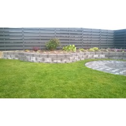 Pilkas Bender Megastone 150 rak 400x220x150 mm betono blokas, Benders I Prestėja