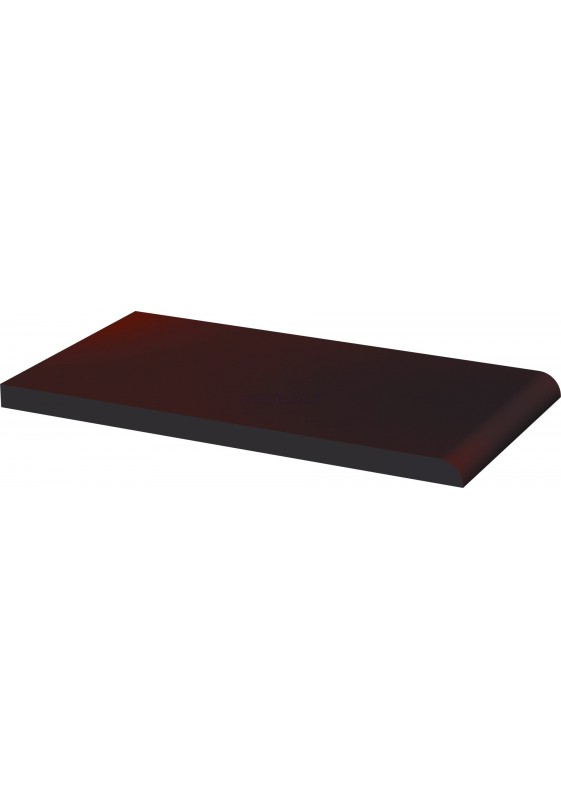 24.5 x 13.5 x 1.1 cm CLOUD BROWN PARAPET, klink. palangė, Ceramika Paradyz I Prestėja