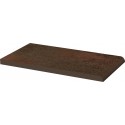 24.5 x 13.5 x 1.1 cm SEMIR BROWN PARAPET, klink. palangė, Ceramika Paradyz I Prestėja