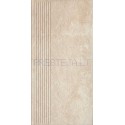 60 x 30 x 0.85 cm SCANDIANO BEIGE STOP PROSTA, klink. pakopa, Ceramika Paradyz I Prestėja