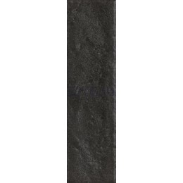 24.5 x 6.6 x 0.7 cm SCANDIANO NERO STR, klink. plytelė, Ceramika Paradyz I Prestėja