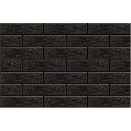 24.5 x 6.6 x 0.7 cm SCANDIANO NERO STR, klink. plytelė, Ceramika Paradyz I Prestėja