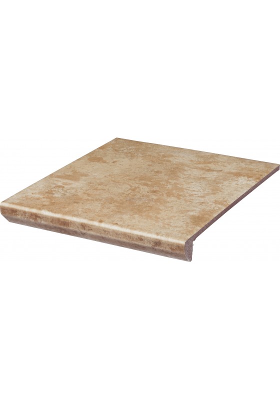 33 x 30 x 1.1 cm ILARIO BEIGE STOP PROSTA KAP, klink. pakopa, Ceramika Paradyz I Prestėja