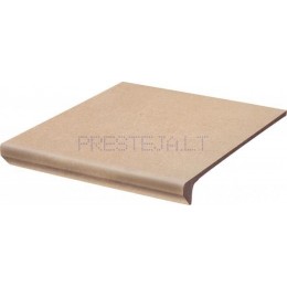 30x33x1.1  cm MATTONE SABBIA BEIGE STOP PROSTA KAP, klink. pakopa, Ceramika Paradyz I Prestėja