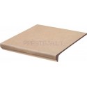 30x33x1.1  cm MATTONE SABBIA BEIGE STOP PROSTA KAP, klink. pakopa, Ceramika Paradyz I Prestėja