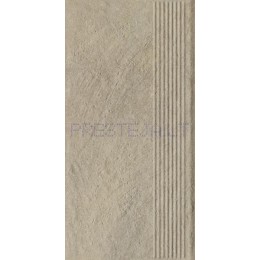 60 x 30 x 0.85 cm EREMITE CREMA STR MAT, klink.  pakopa, Ceramika Paradyz