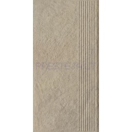 60 x 30 x 0.85 cm EREMITE CREMA STR MAT, klink.  pakopa, Ceramika Paradyz