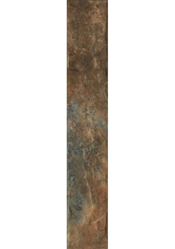 40 x 6.6 x 1.1 cm ARDIS RUST STR MAT, klink. Plytelė, Ceramika Paradyz