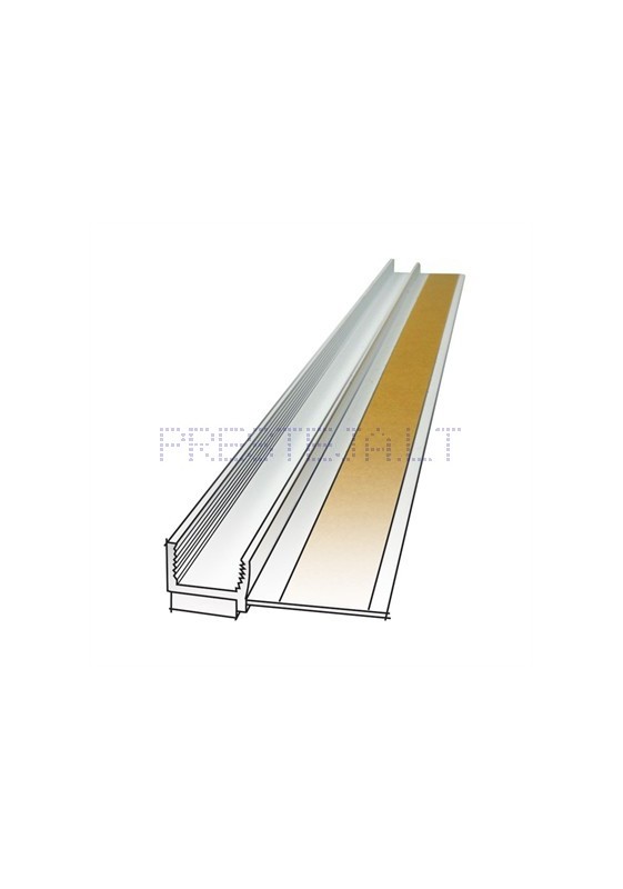 PROFSTAR PVC deformacinis, sujungimo su langu profilis 108 be tinklelio, 6x2400 mm I PRESTĖJA