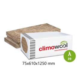 Vata plokštinė Climowool Board M39 75x610x1250mm