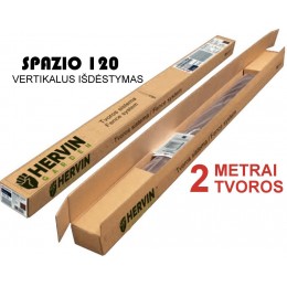 SP-120 Surenkamas tvoros segmento komplektas, 2 x 1,2 m, cinkuotos skardos, antracito spalva, HERVIN GARDEN